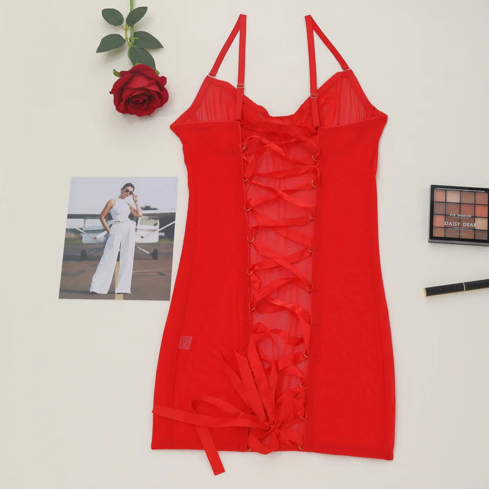 Sofia | Vestido lencero transparente