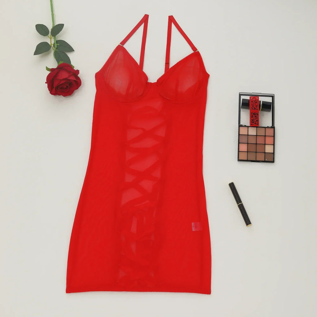 Sofia | Vestido lencero transparente