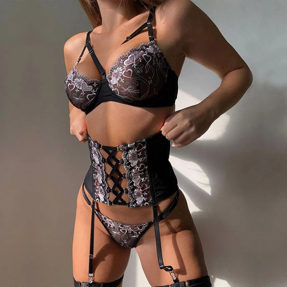 Layla | Conjunto de lencería francesa 